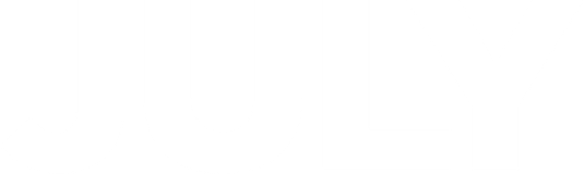 The JULY wordmark in white on ink